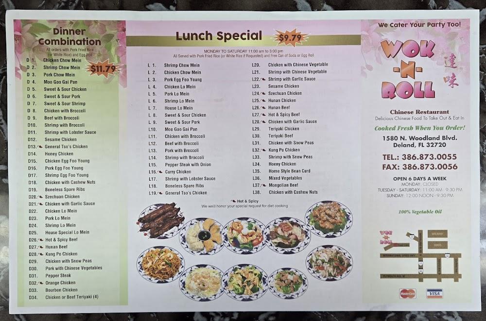 Wok & Roll Menu image 1